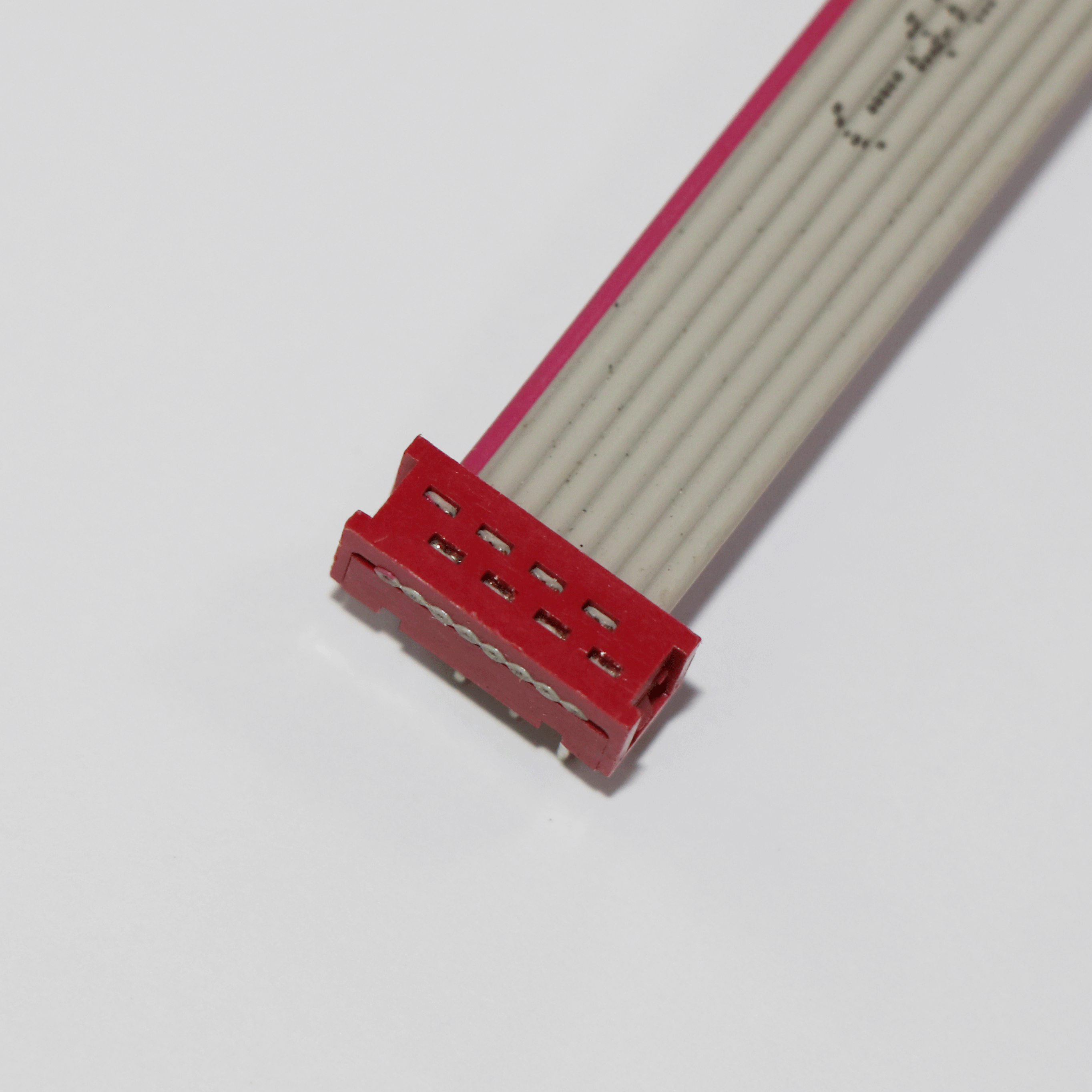 TE 2178712红色1.27间距IDC刺破式端子线国产替代Cvilux CA30排线