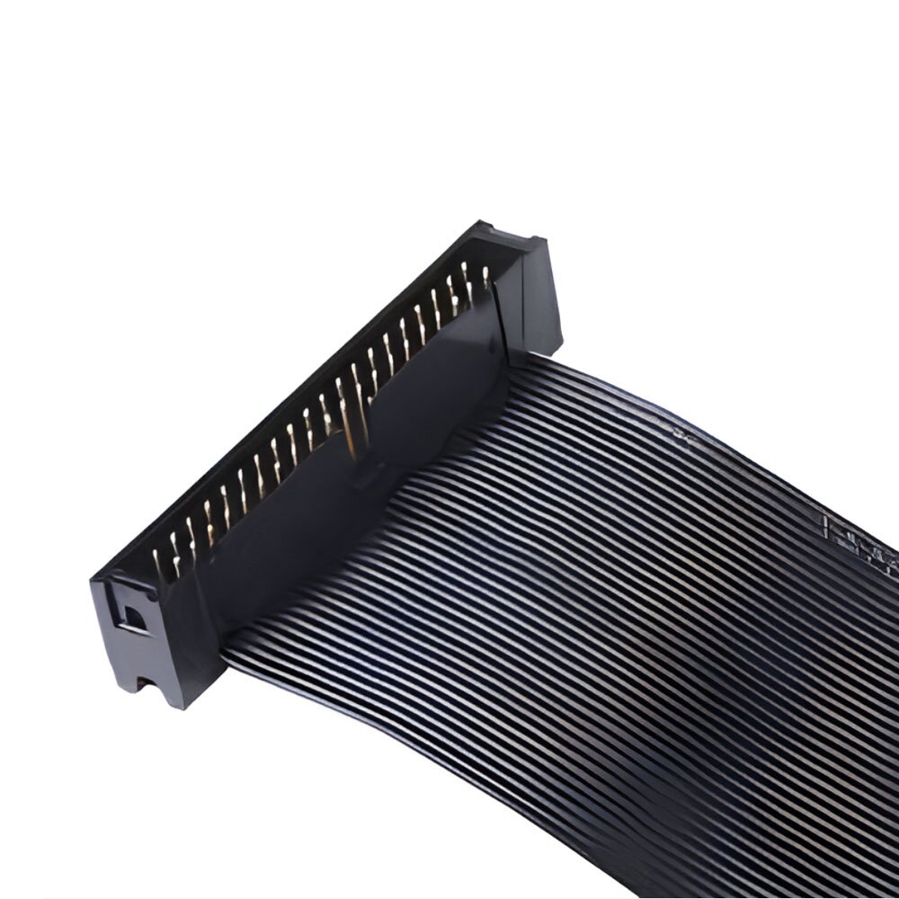 3M 3385-6600 黑色2.54间距IDC黑排线 电子琴连接线加工定制