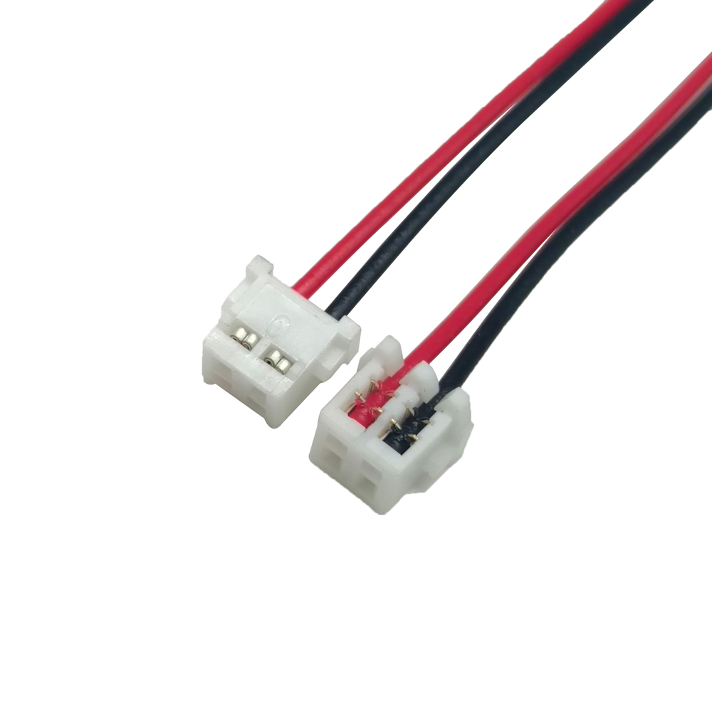 JST-02KR-6H-P连接器线束2.0mm储能新能源电动汽车PH压接连接线
