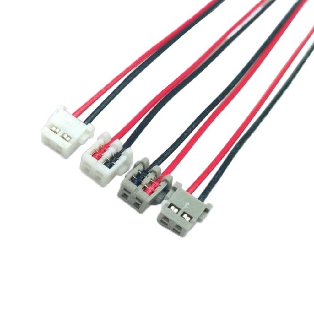 JST-02KR-6H-P连接器线束2.0mm储能新能源电动汽车PH压接连接线