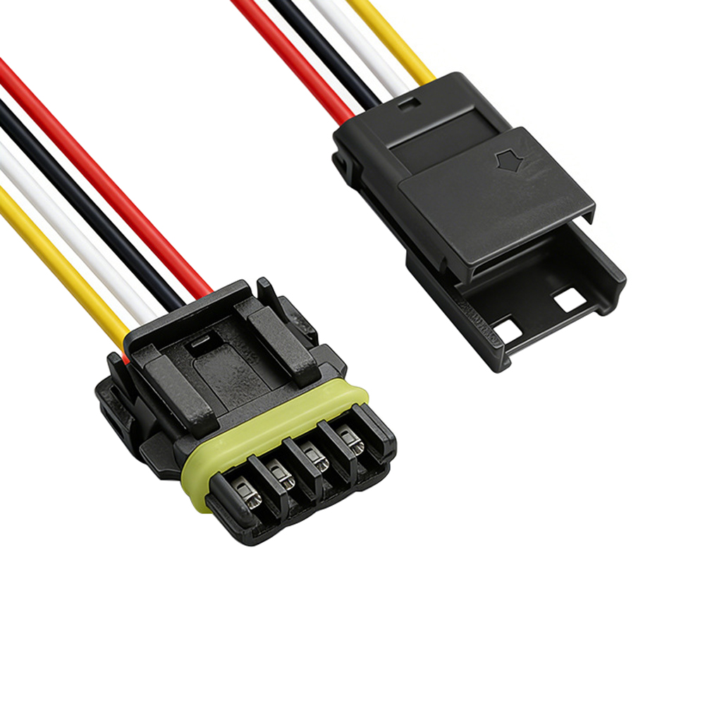 汽车接插件莫仕molex52116-0411/52117-0411 传感器插头线汽车连接线束