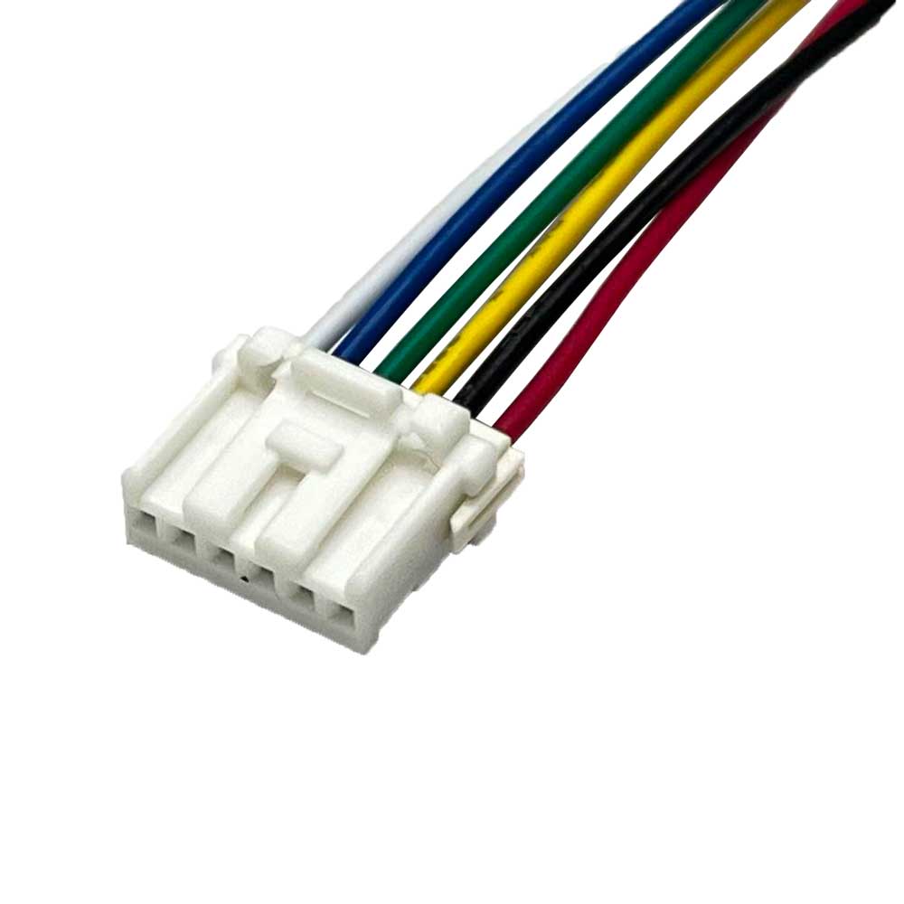 PNIRP-06V-S 连接线2.00mm间距端子线JST PNI系列6P胶壳带线