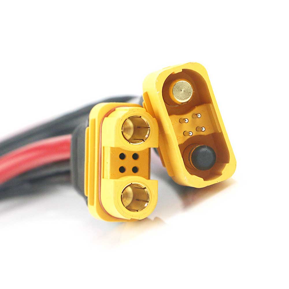 AS150U AS150U-M 定制插头 带 4 信号针 75A 大电流防打火无人机锂电池连接器