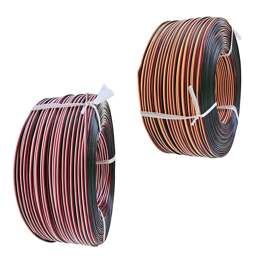 Servo Cable 3060100 Cores Copper Wire Red Black Bonded Cable for Toy Power (3).jpg